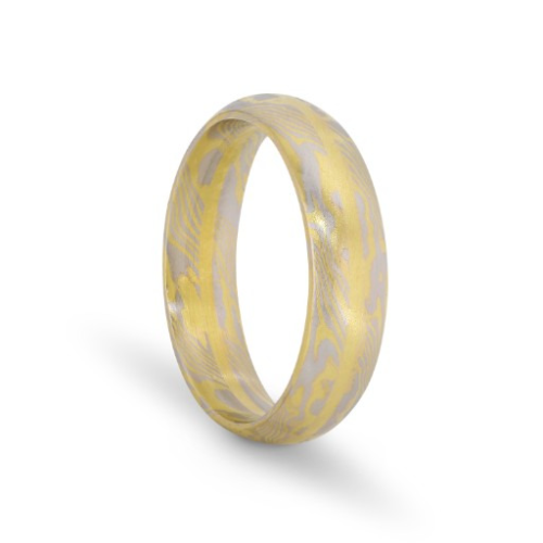 Mokume Gane Ring - Sahara by Object Maker Sydney